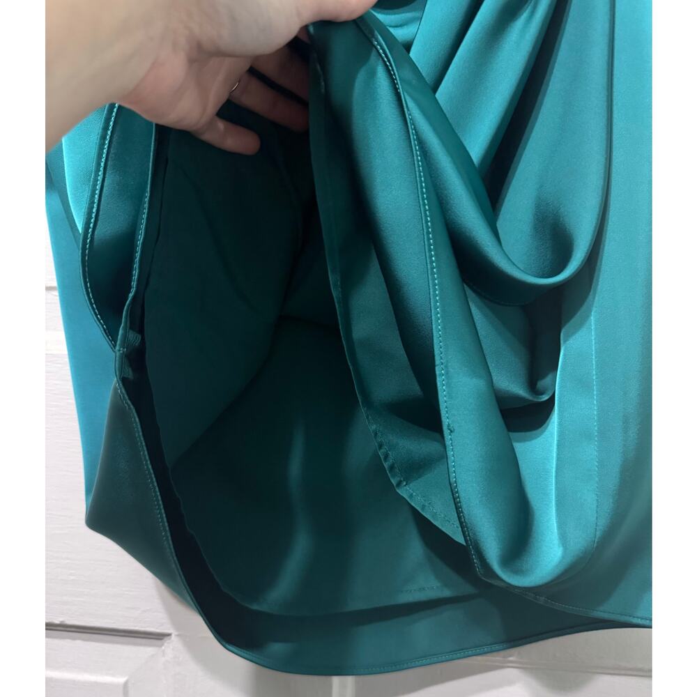 NWT Sachin Babi Green One Shoulder Amelia Mini Dress Size 6 - Picture 6 of 13